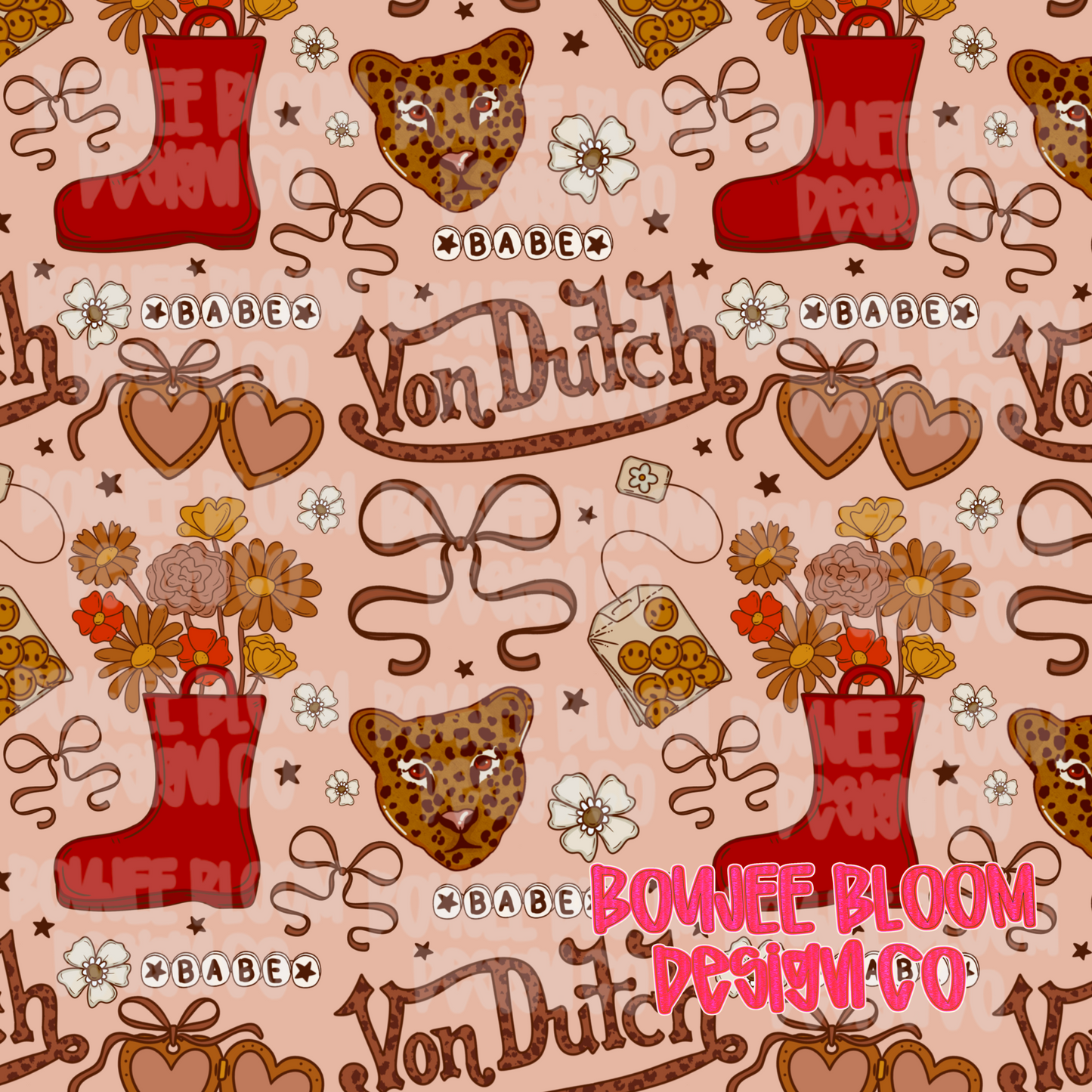 Von D Collage Seamless