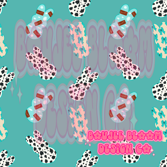 Western Bunnies Print GMA X BBDCO COLLAB