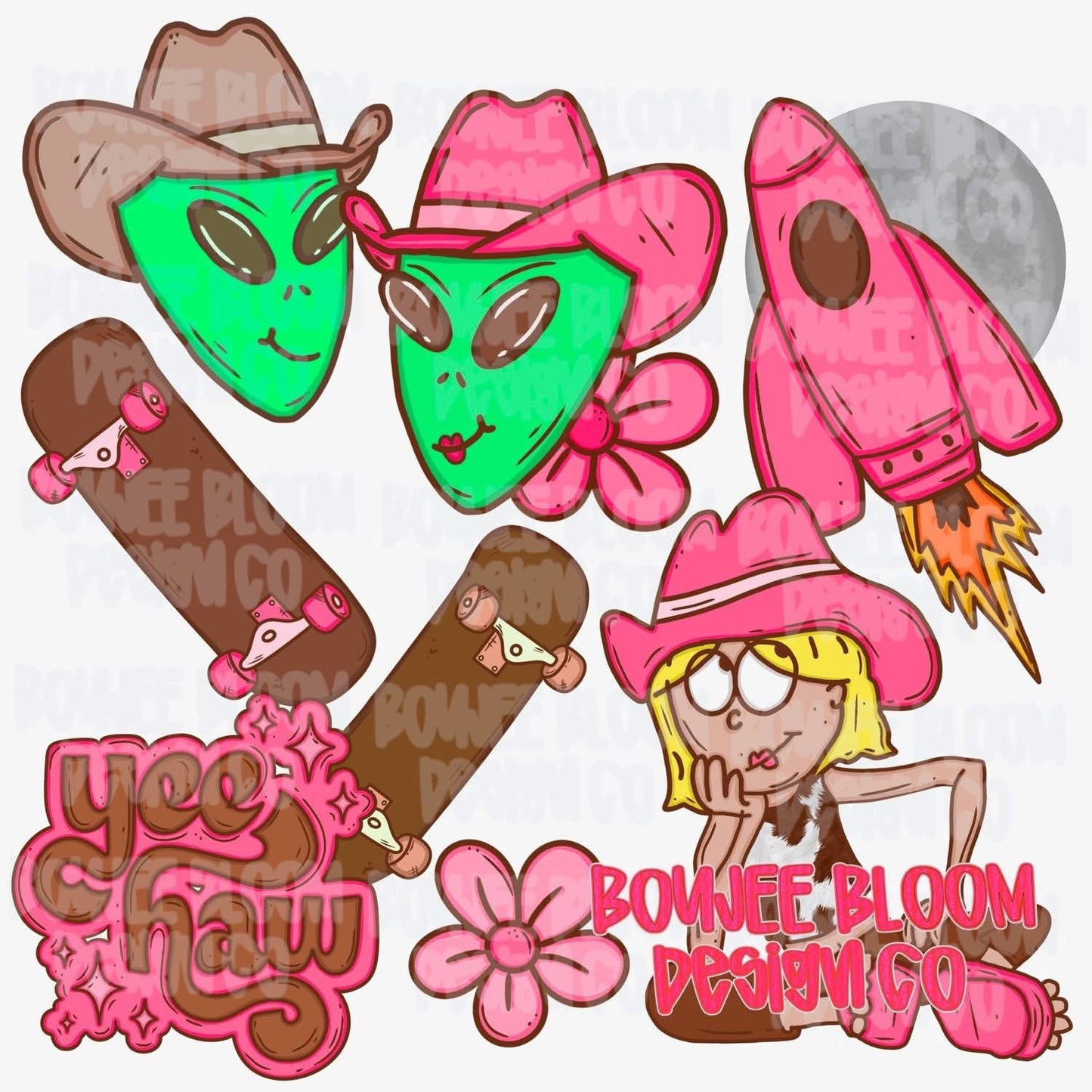 Cutie Clips COLLAB - Commercial Use Only Clip Art Bundle