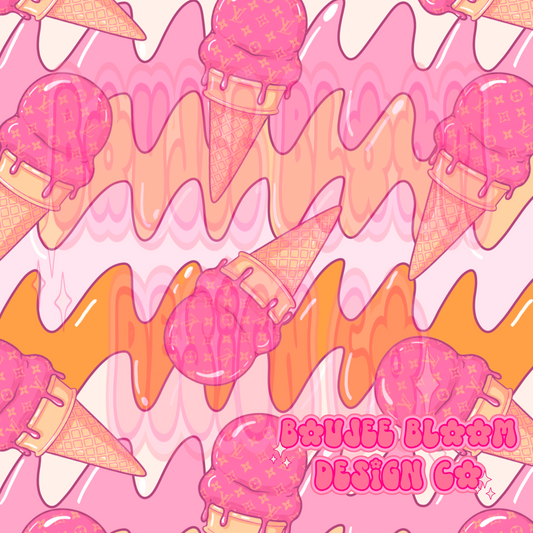 Boujee Ice Cream Seamless