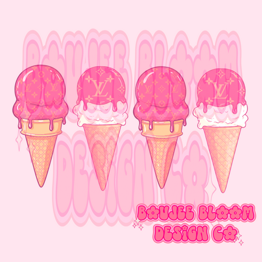 Boujee Ice Creams PNG