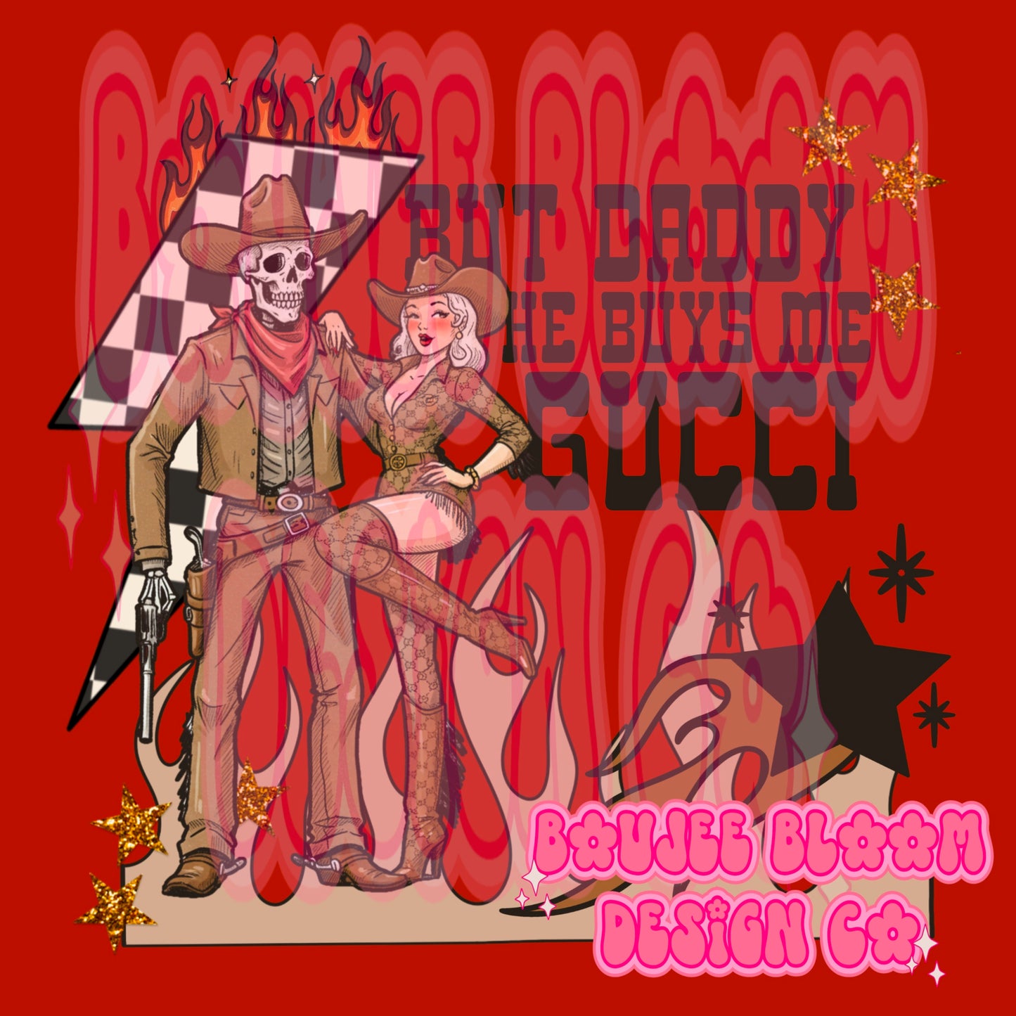 But Daddy Boujee Vivid PNG