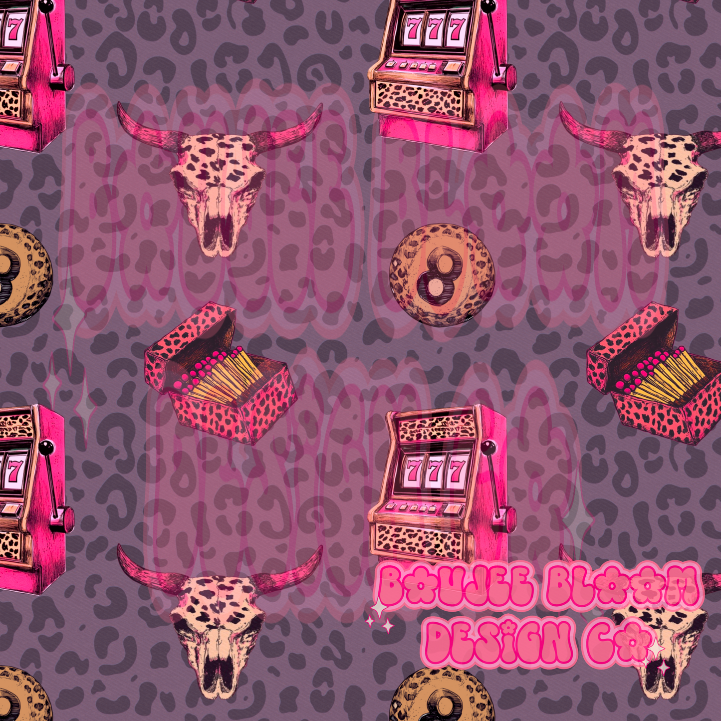 Retro Western Light Cheetah Seamless