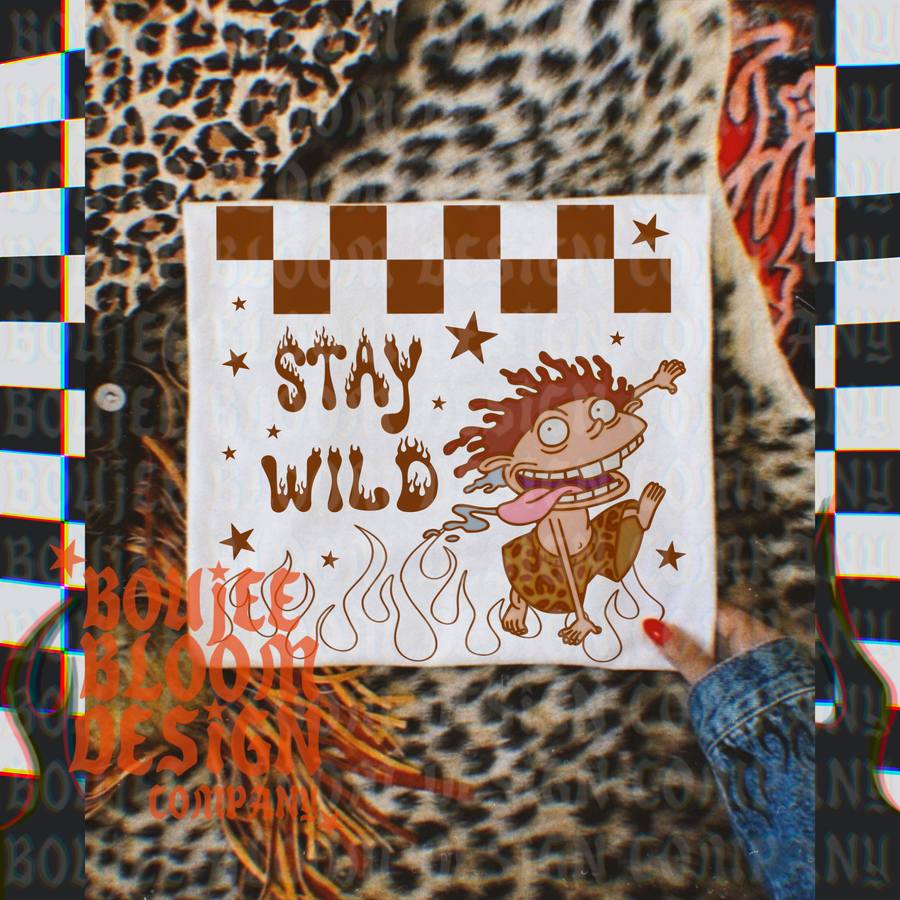Stay Wild PNG