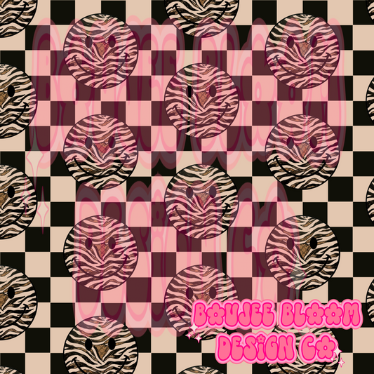 Boujee Smiley Seamless