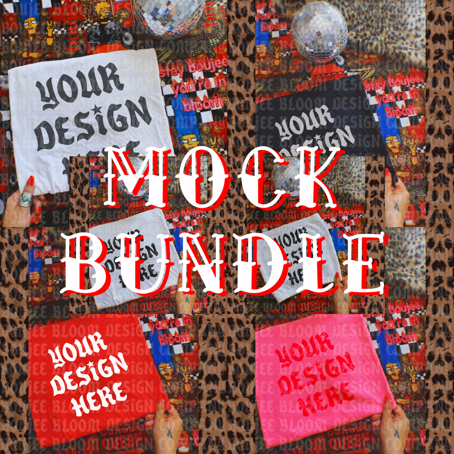Chaos Baddie Mockup Bundle