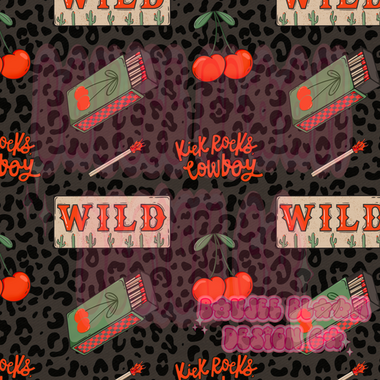 Wild West Cheetah Seamless