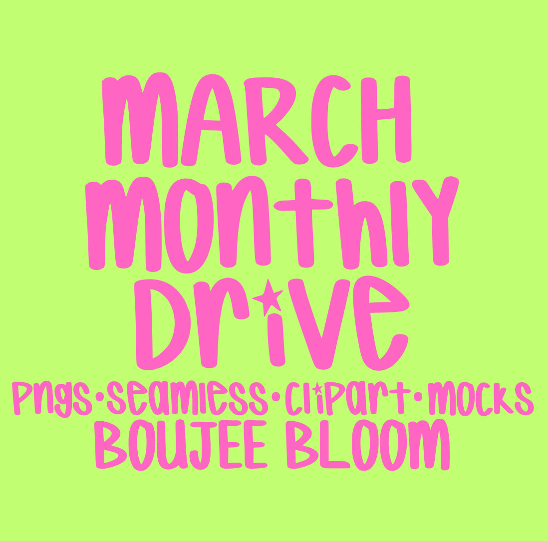 2026 March Monthly Drive