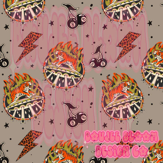 Space Tiger Seamless LAD COLLAB