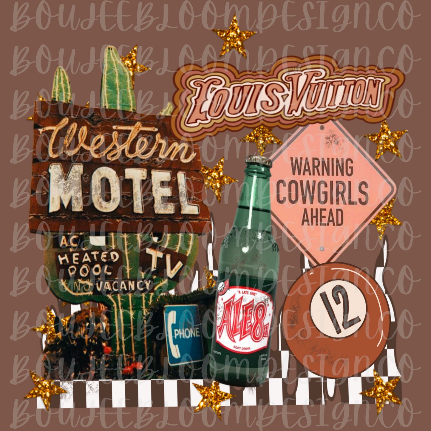 Western Ale Collage PNG