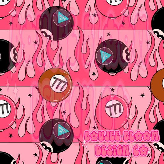 Boujee AF 8 Ball Seamless