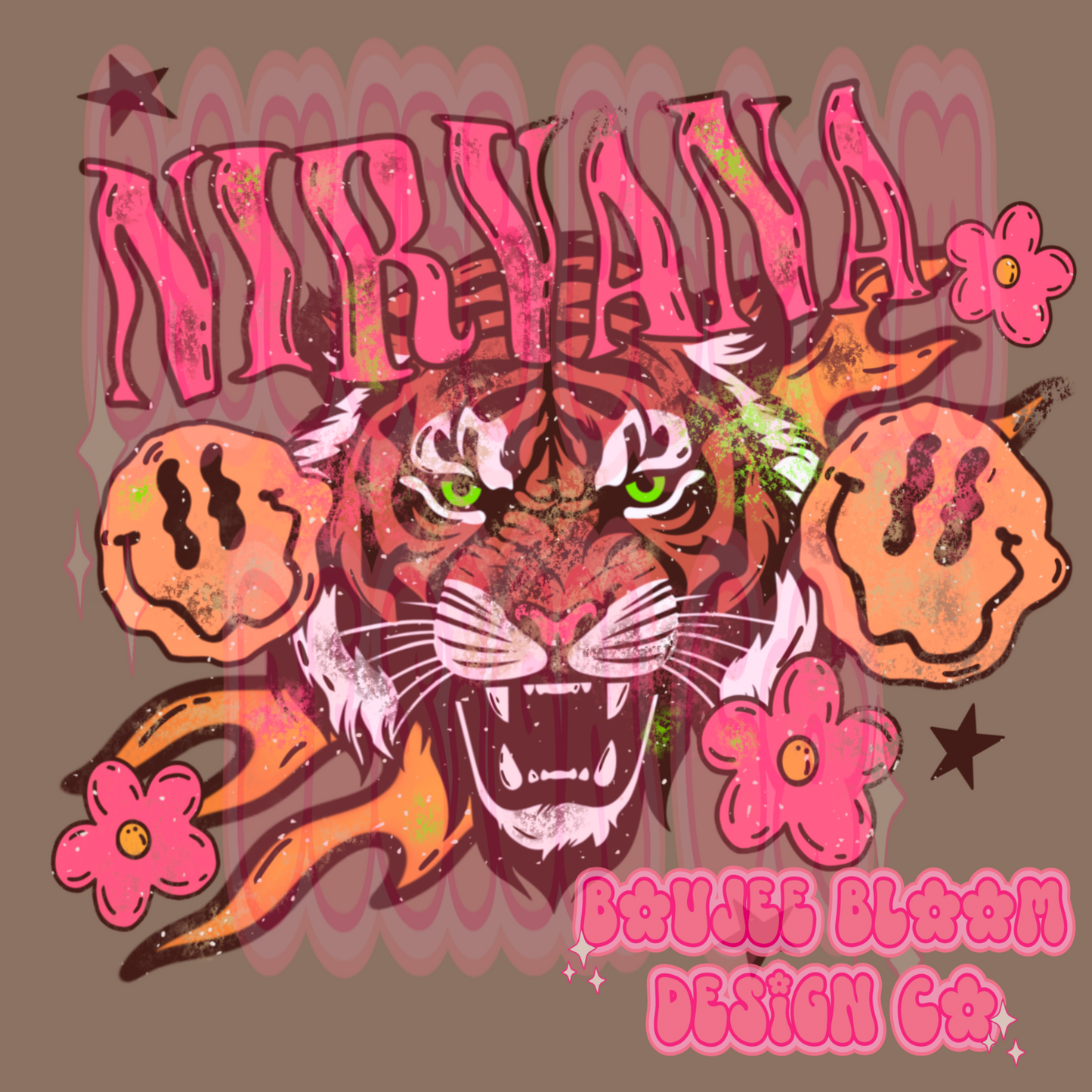 Nirvana Tiger PNG