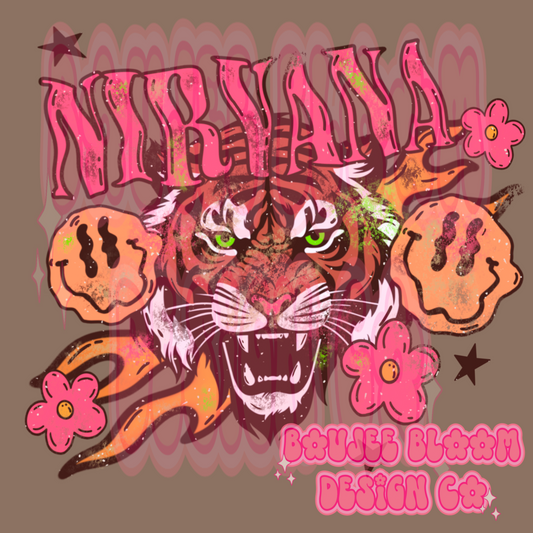 Nirvana Tiger PNG