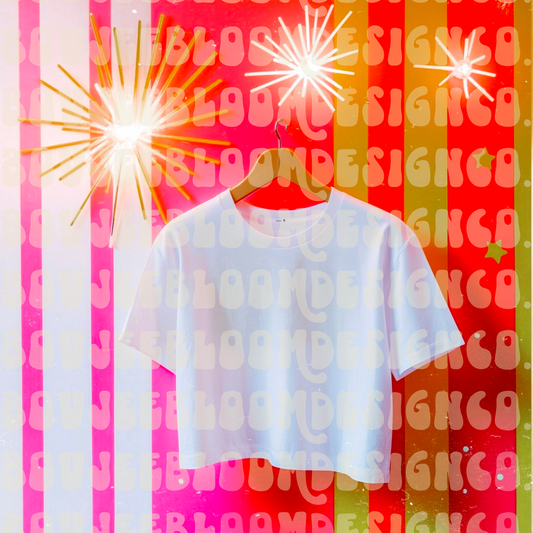 White Tee Mock
