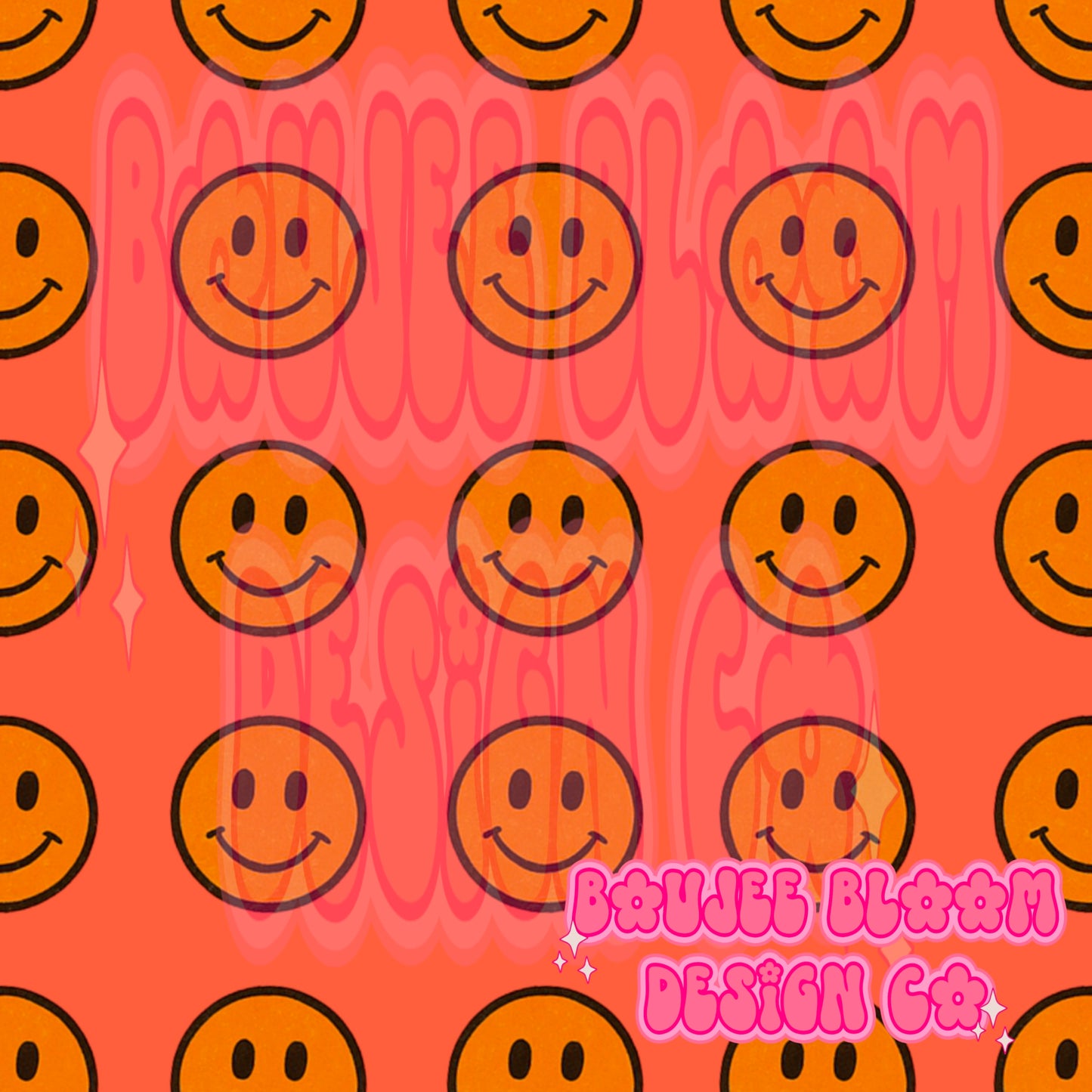 Warm Sunset Smiles SEAMLESS