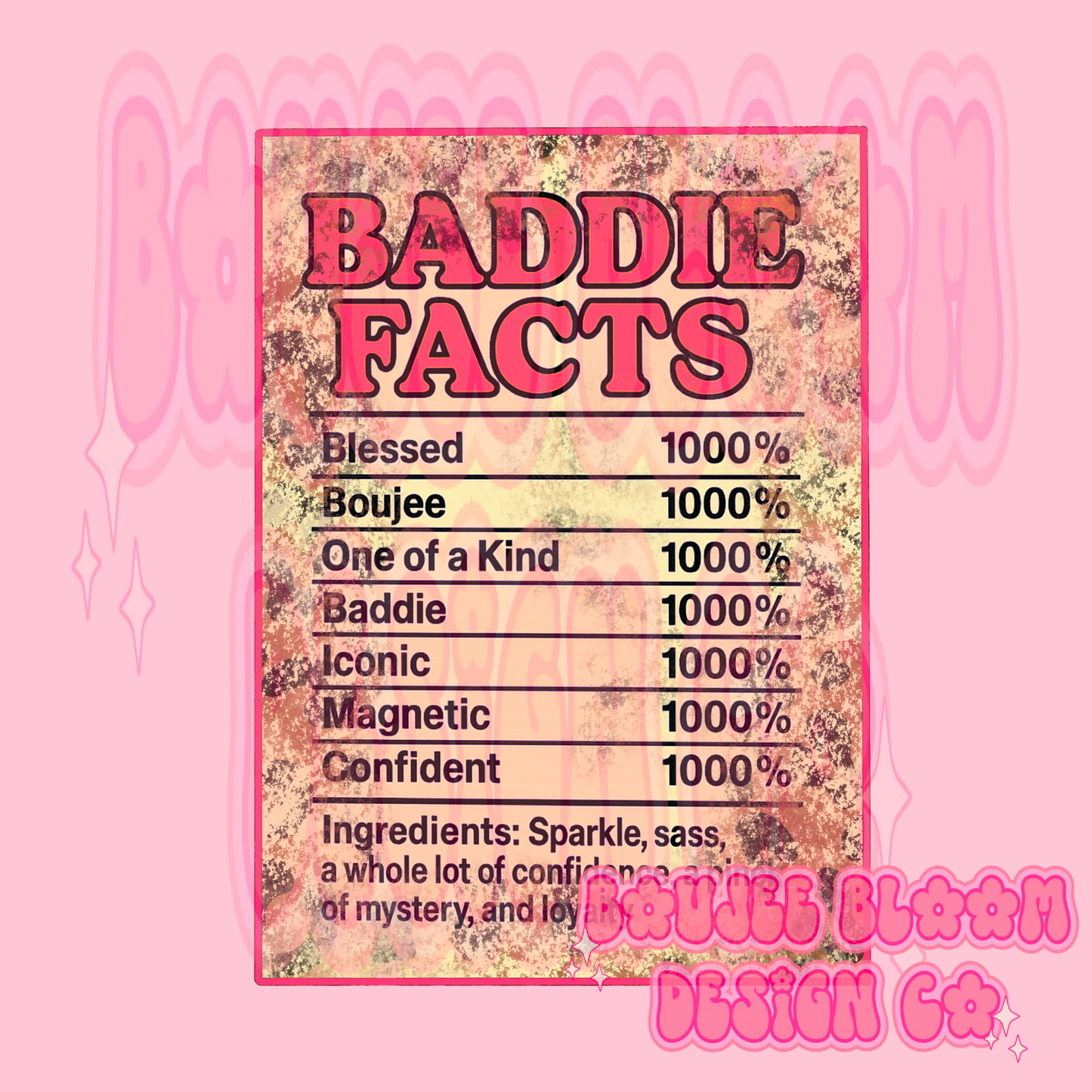 baddie facts PNG