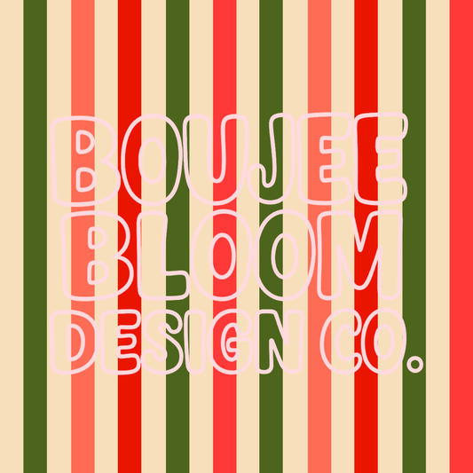 Neutral Christmas Stripes Seamless