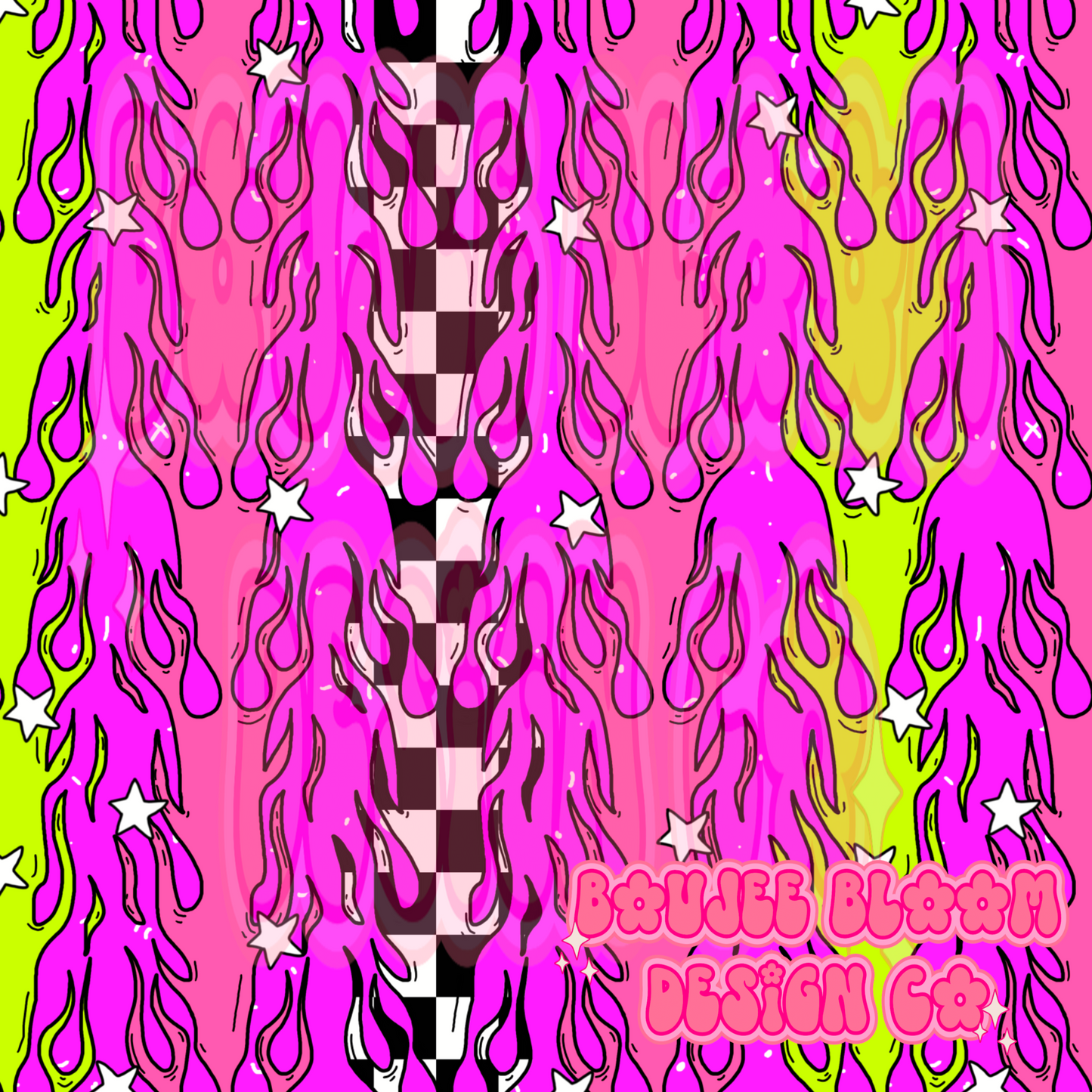 Hot Rod Electric Purple seamless