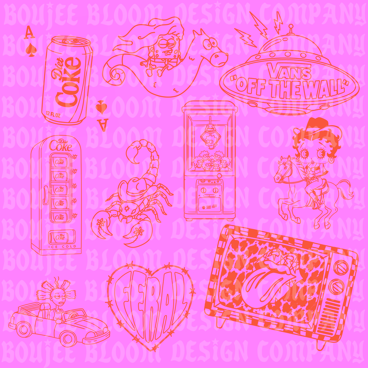 It’s a Boujee Babe Thing Stamp Set PROCREATE ONLY