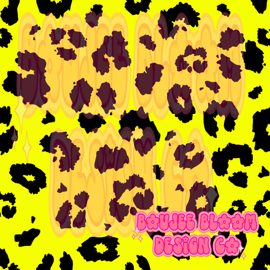 Neon Cheetah seamless