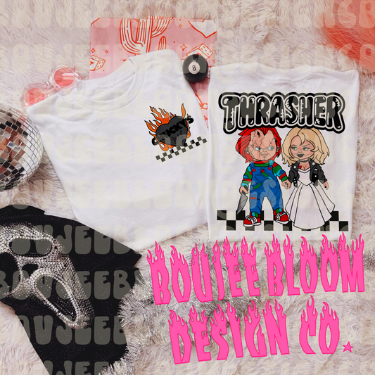 Good G and Bride front and back