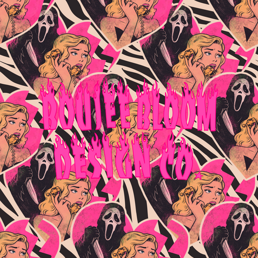 Retro Horror Comic SEAMLESS