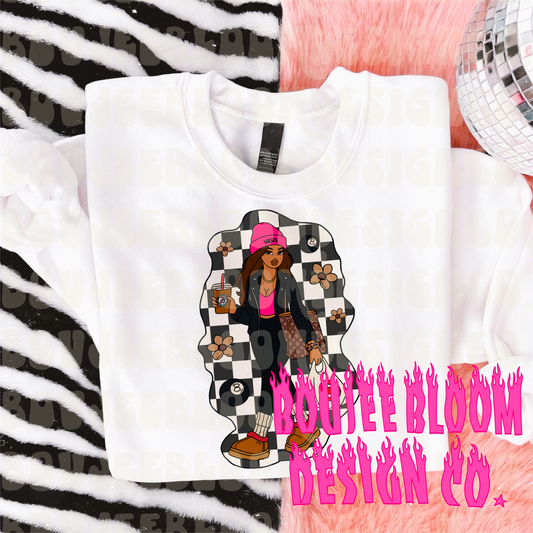 Pretty Little Fall Babe PNG NO CODES