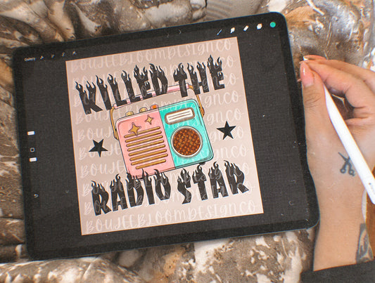 Radio Star PNG LAD COLLAB