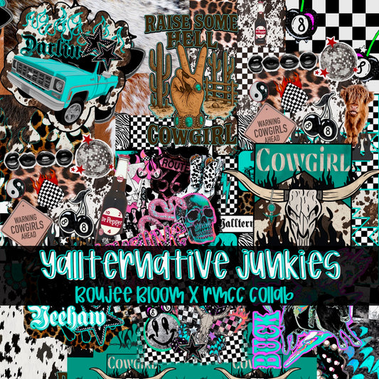 YALLTERNATIVE JUNKIES Boujee Bloom x RMCC COLLAB