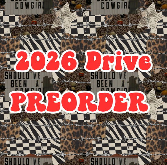 2026 PREORDER (price will go up)