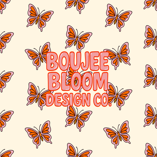 Revival Butterflies Seamless
