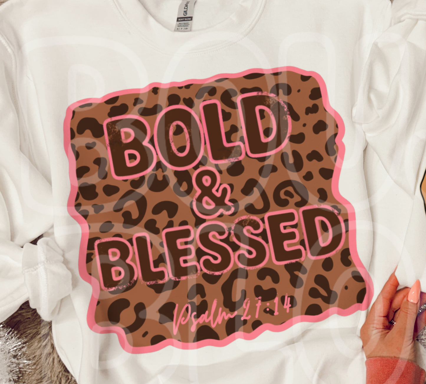 Bold & Blessed PNG