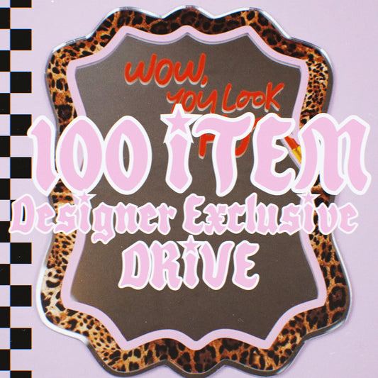 100 item designer exclusive drive