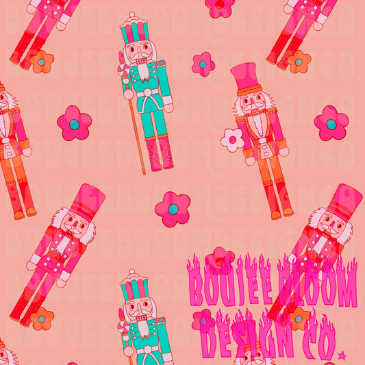 Groovy Nutcracker Seamless