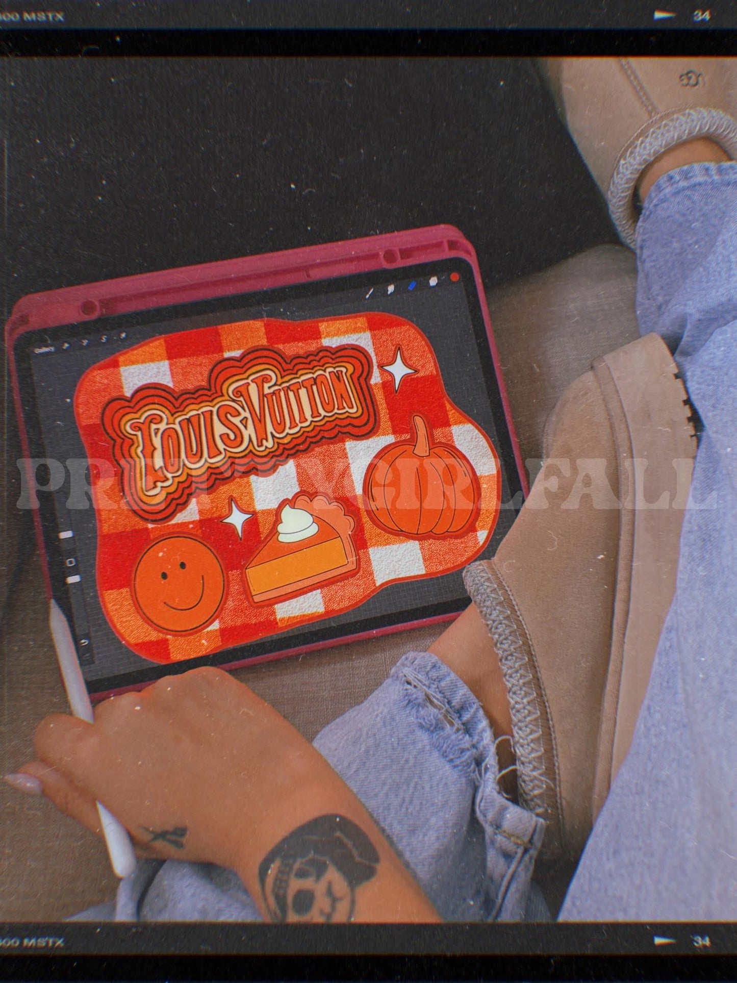 Boujee Fall Babe PNG BBDCO X BBB COLLAB