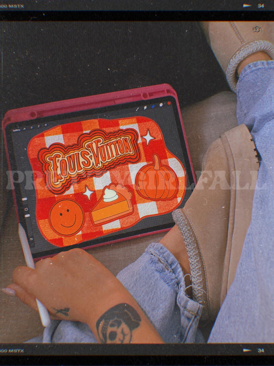 Boujee Fall Babe PNG BBDCO X BBB COLLAB