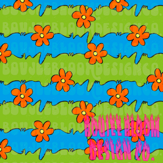 Groovy Ruh Roh Seamless