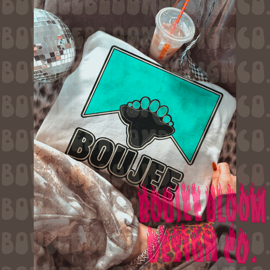 turquoise boujee PNG