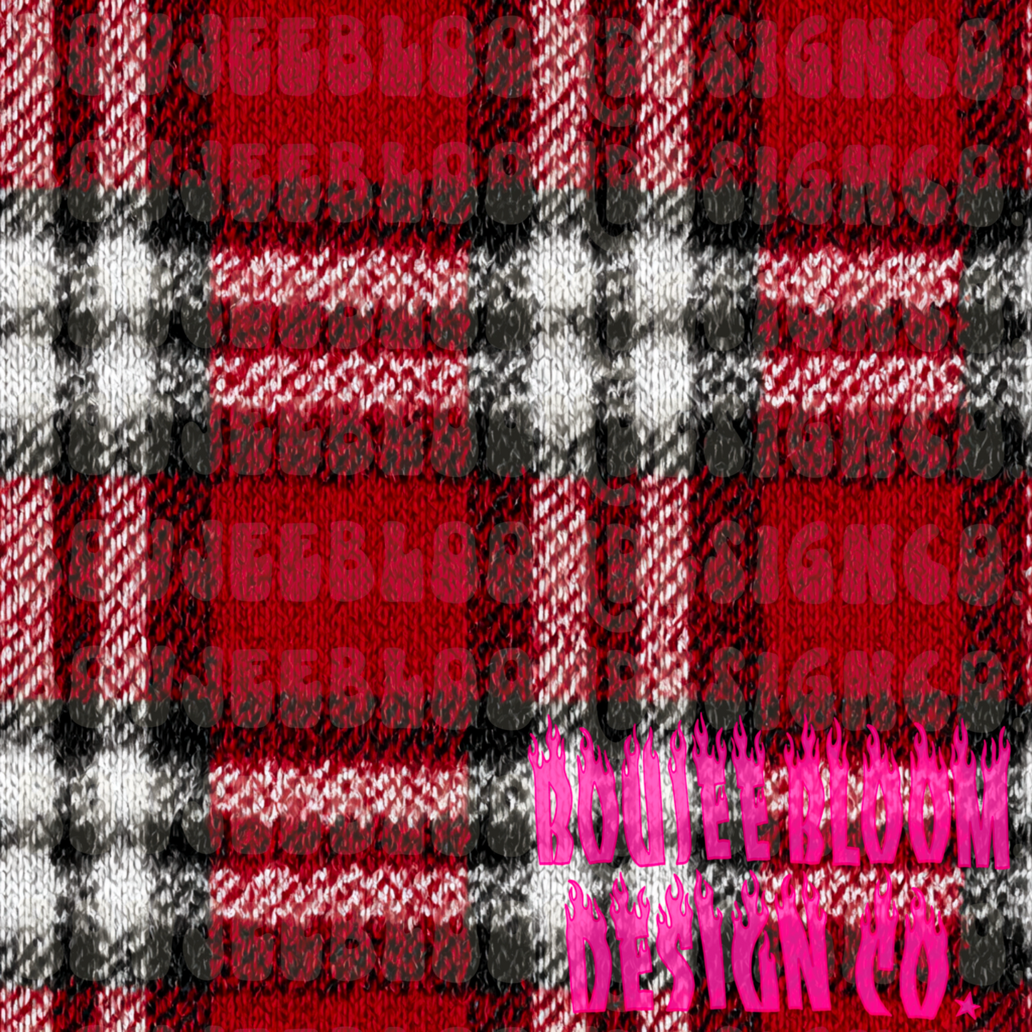Winter plaid 3 Seamless