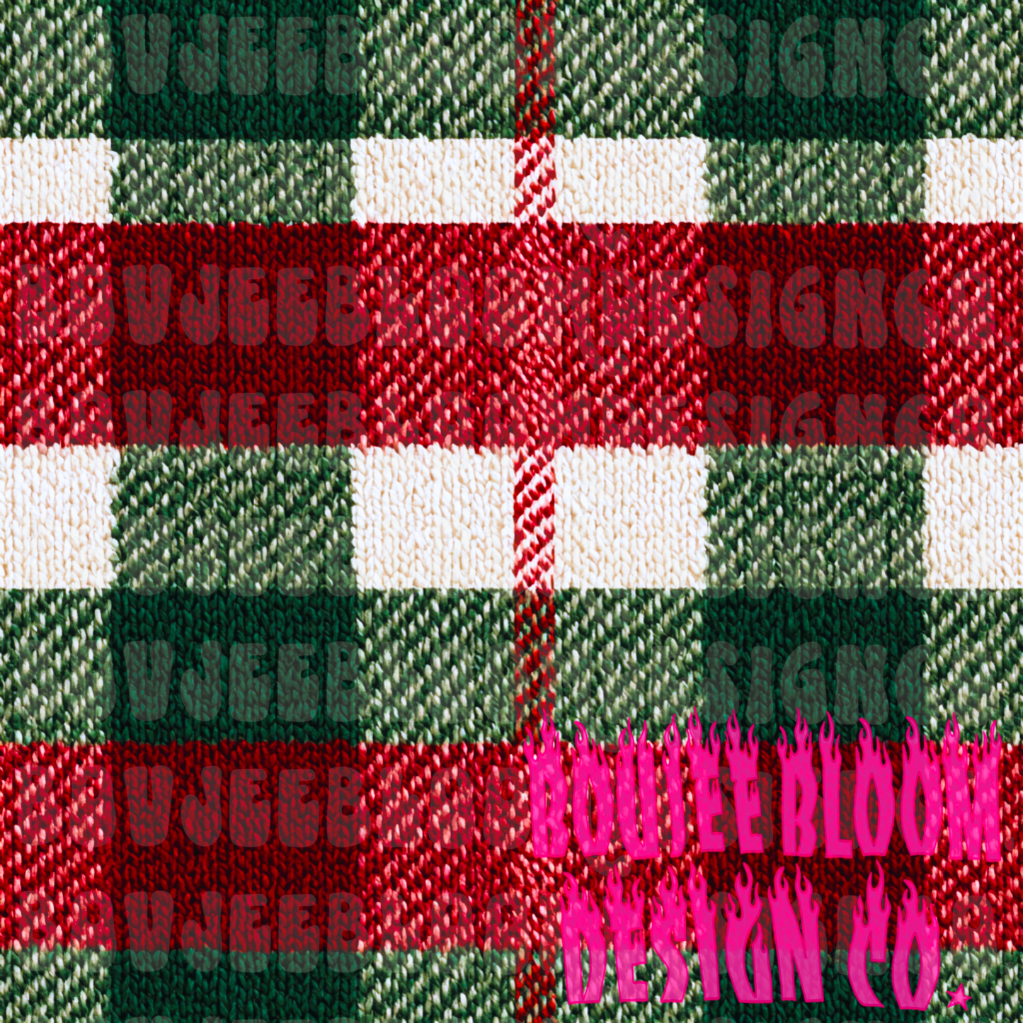 Winter plaid Seamless