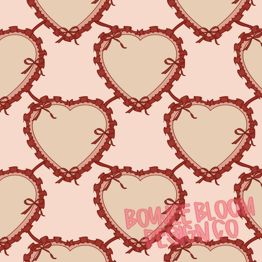 Croquette Hearts Seamless