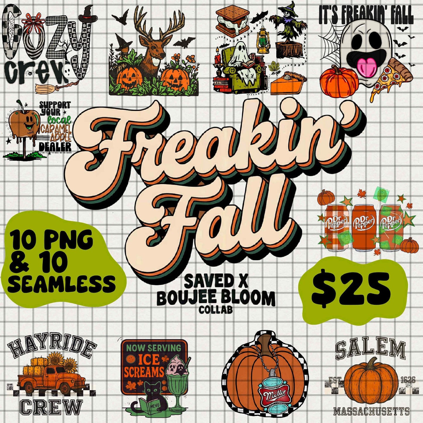 Freakin Fall SAVED X BOUJEE BLOOM COLLAB ⚠️NO CODES⚠️