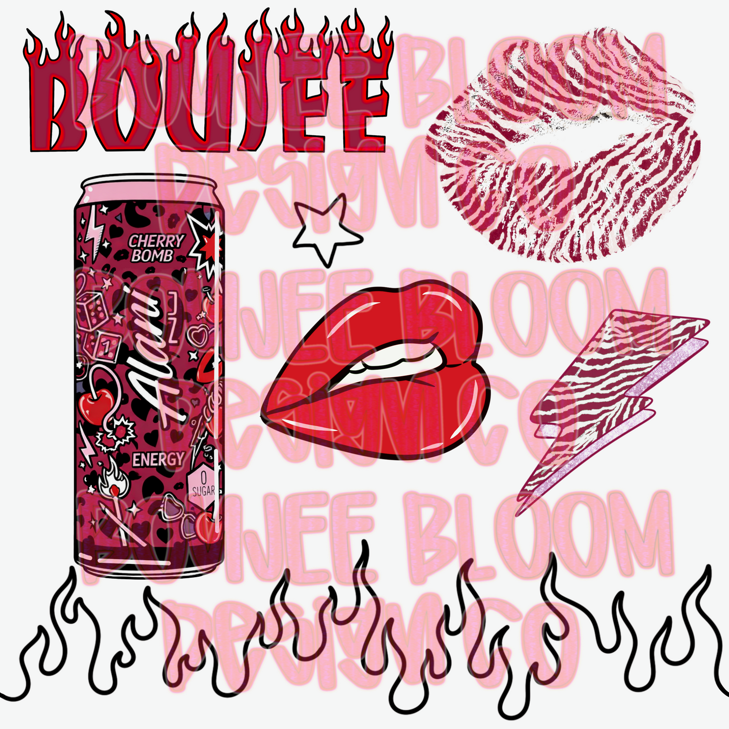 Cherry Bomb - Commercial Use Only Clip Art Bundle