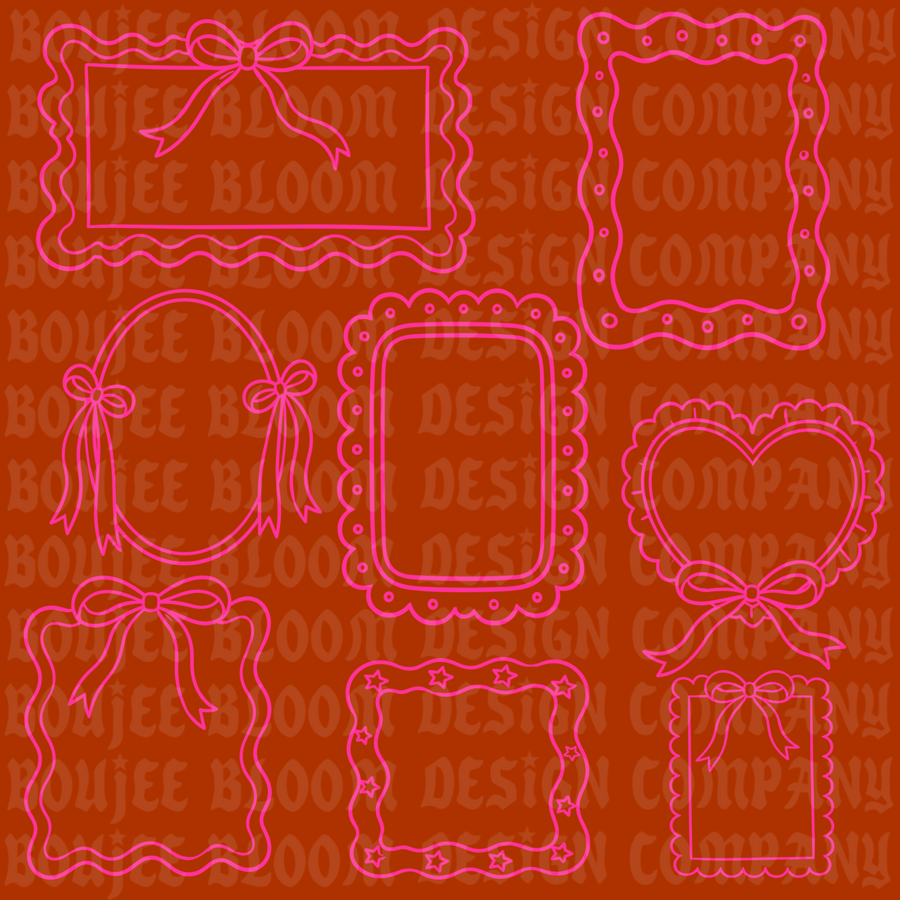 framed STAMP SET PROCREATE ONLY