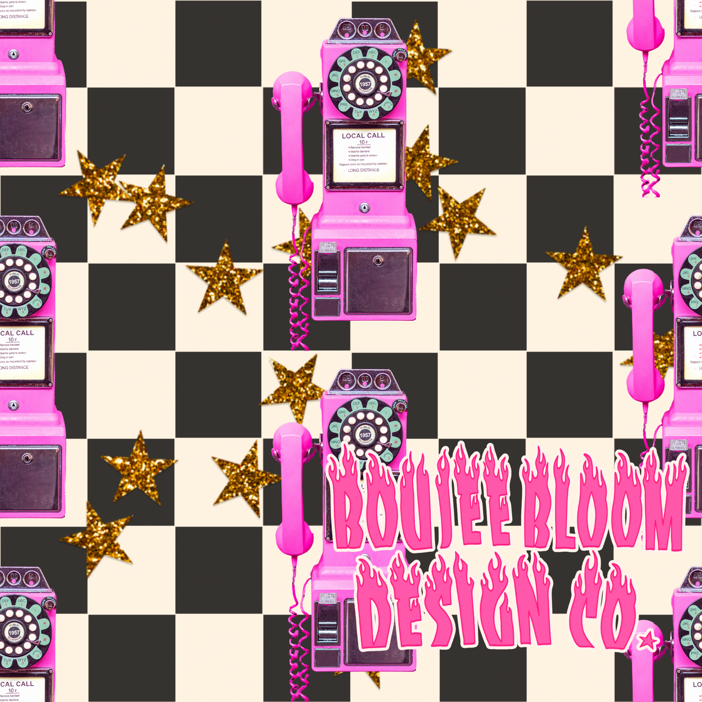 I’m at a paaaaaayphone ⚡️Checker Seamless