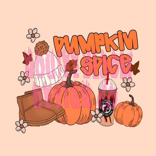 Non Boujee Pumpkin Spice PNG BBDCO X BBB COLLAB