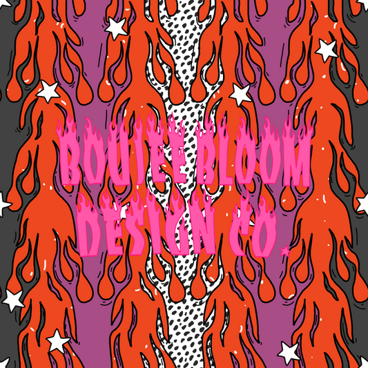 Fall Flames Seamless BBDCO X BBB COLLAB