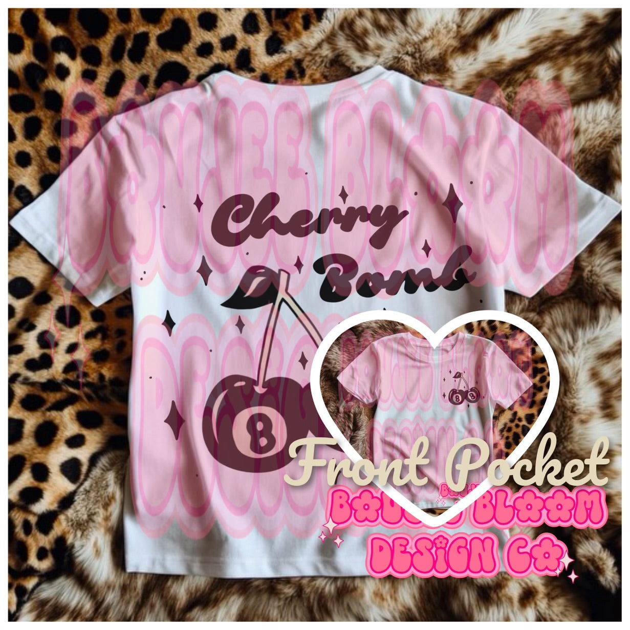 Cherry Bomb front and back PNG - SDD X BBDCO COLLAB
